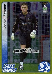 Sticker Michael Fraser - Scottish Premier League 2007-2008 n. 279g - Panini