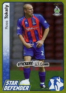 Cromo Ross Tokely - Scottish Premier League 2007-2008 - Panini