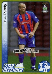 Sticker Ross Tokely - Scottish Premier League 2007-2008 n. 281g - Panini