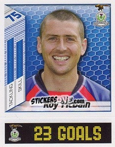 Figurina Roy McBain - Scottish Premier League 2007-2008 - Panini