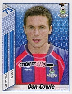 Cromo Don Cowie - Scottish Premier League 2007-2008 - Panini