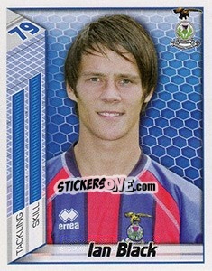 Sticker Ian Black - Scottish Premier League 2007-2008 n. 288 - Panini