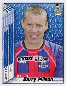 Cromo Barry Wilson - Scottish Premier League 2007-2008 - Panini