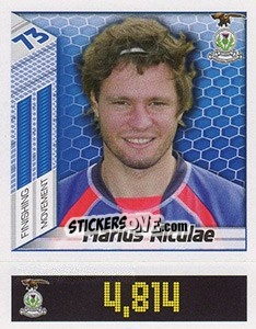 Cromo Marius Niculae - Scottish Premier League 2007-2008 - Panini