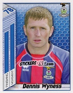 Sticker Dennis Wyness - Scottish Premier League 2007-2008 - Panini