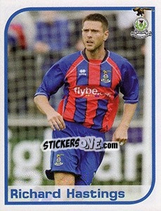 Sticker Richard Hastings - Scottish Premier League 2007-2008 n. 297 - Panini