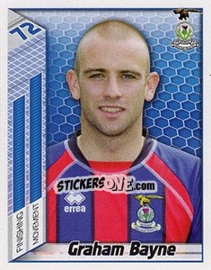 Sticker Graham Bayne - Scottish Premier League 2007-2008 n. 298 - Panini