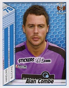 Sticker Alan Combe - Scottish Premier League 2007-2008 n. 304 - Panini