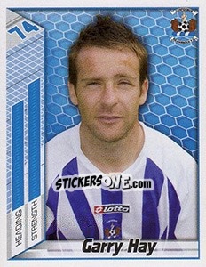 Cromo Garry Hay - Scottish Premier League 2007-2008 - Panini