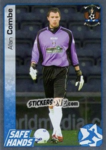 Sticker Alan Combe - Scottish Premier League 2007-2008 n. 312s - Panini