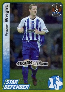 Cromo Frazer Wright - Scottish Premier League 2007-2008 - Panini