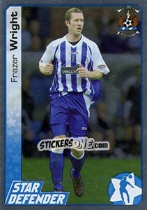 Sticker Frazer Wright - Scottish Premier League 2007-2008 n. 314s - Panini