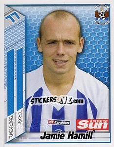 Sticker Jamie Hamill - Scottish Premier League 2007-2008 n. 317 - Panini