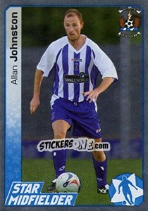 Sticker Allan Johnston - Scottish Premier League 2007-2008 n. 319s - Panini
