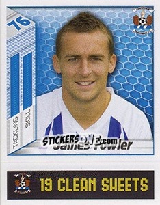 Cromo James Fowler - Scottish Premier League 2007-2008 - Panini