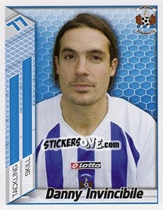 Sticker Danny Invincibile - Scottish Premier League 2007-2008 n. 328 - Panini
