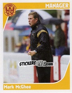 Sticker Mark McGhee - Scottish Premier League 2007-2008 n. 336 - Panini