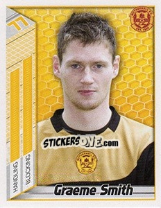 Sticker Graeme Smith - Scottish Premier League 2007-2008 n. 337 - Panini