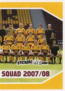 Figurina Team - Scottish Premier League 2007-2008 - Panini