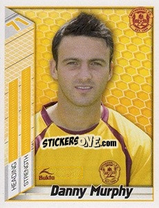 Sticker Danny Murphy - Scottish Premier League 2007-2008 n. 344 - Panini