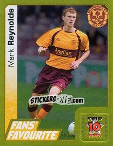 Sticker Mark Reynolds - Scottish Premier League 2007-2008 - Panini