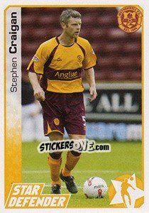 Sticker Stephen Craigan - Scottish Premier League 2007-2008 n. 347 - Panini