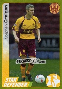 Figurina Stephen Craigan - Scottish Premier League 2007-2008 - Panini