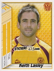 Sticker Keith Lasley - Scottish Premier League 2007-2008 - Panini