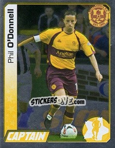 Sticker Phil O'Donnell - Scottish Premier League 2007-2008 n. 351 - Panini