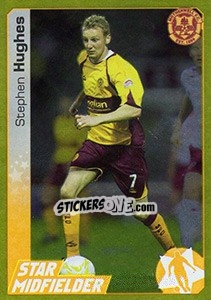 Sticker Stephen Hughes - Scottish Premier League 2007-2008 n. 352g - Panini