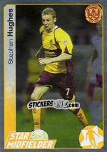 Sticker Stephen Hughes - Scottish Premier League 2007-2008 n. 352s - Panini