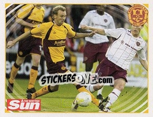 Sticker Match action - Scottish Premier League 2007-2008 - Panini