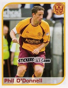 Figurina Phil O'Donnell - Scottish Premier League 2007-2008 - Panini