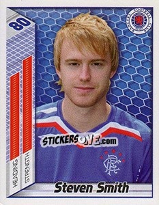 Cromo Steven Smith - Scottish Premier League 2007-2008 - Panini