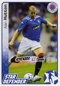 Sticker Alan Hutton - Scottish Premier League 2007-2008 n. 380 - Panini