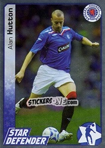 Figurina Alan Hutton - Scottish Premier League 2007-2008 - Panini