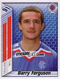 Sticker Barry Ferguson - Scottish Premier League 2007-2008 - Panini