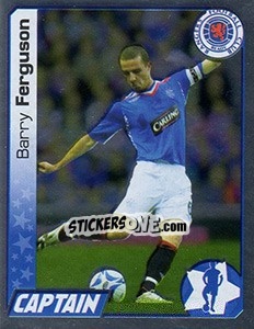 Sticker Barry Ferguson - Scottish Premier League 2007-2008 n. 384 - Panini