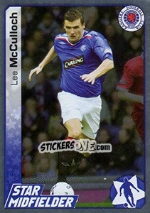 Cromo Lee McCulloch - Scottish Premier League 2007-2008 - Panini