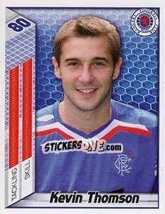 Sticker Kevin Thomson - Scottish Premier League 2007-2008 n. 387 - Panini