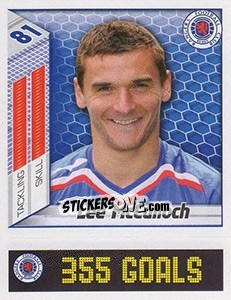 Cromo Lee McCulloch - Scottish Premier League 2007-2008 - Panini