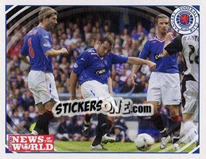 Figurina Match action - Scottish Premier League 2007-2008 - Panini