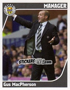 Sticker Gus MacPherson - Scottish Premier League 2007-2008 - Panini