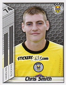 Sticker Chris Smith - Scottish Premier League 2007-2008 n. 403 - Panini