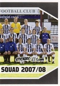 Figurina Team - Scottish Premier League 2007-2008 n. 407 - Panini