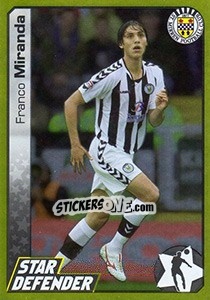 Sticker Franco Miranda - Scottish Premier League 2007-2008 - Panini