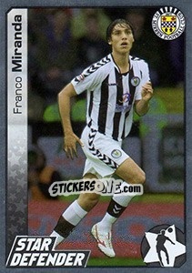 Sticker Franco Miranda - Scottish Premier League 2007-2008 n. 413s - Panini