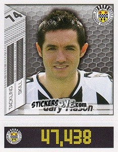 Sticker Gary Mason - Scottish Premier League 2007-2008 - Panini