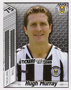 Sticker Hugh Murray - Scottish Premier League 2007-2008 n. 416 - Panini