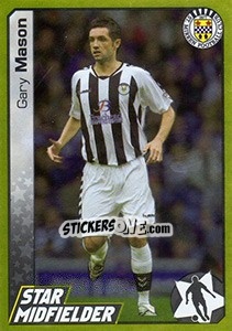 Sticker Gary Mason - Scottish Premier League 2007-2008 n. 418g - Panini